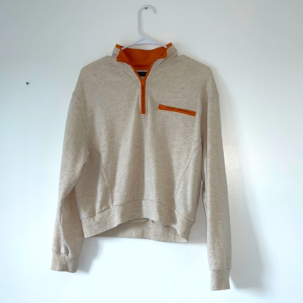 Half zip up crew from pacsun